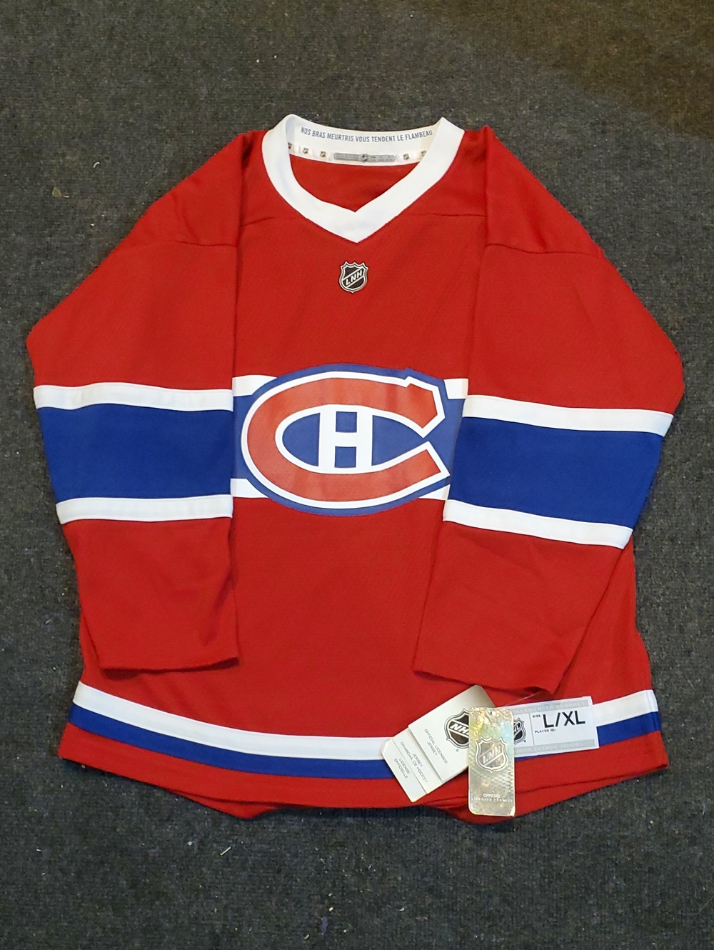 NHL Authentic Montreal Canadiens Jersey...Brand New With Tags..🏒